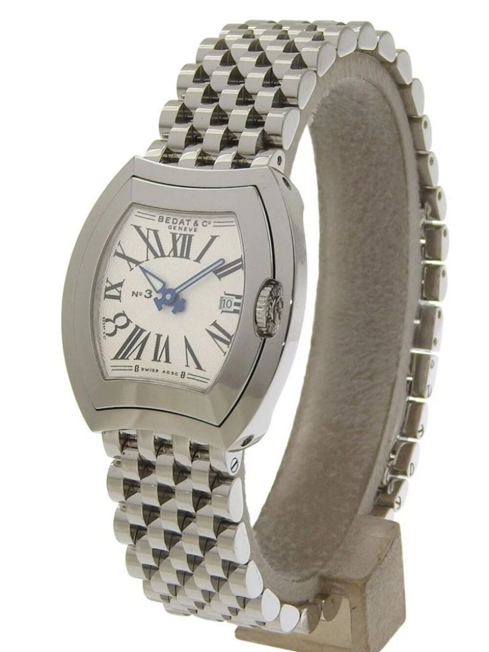 BEDAT&Co No.3 Watches 334.011.101 WhiteDial Stainless Steel Quartz Analog ...